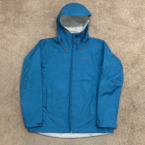 Patagonia Jackets & Blazers - Patagonia Torrentshell 3L Rain Jacket Women's Medium Blue Full Zip Windbreaker